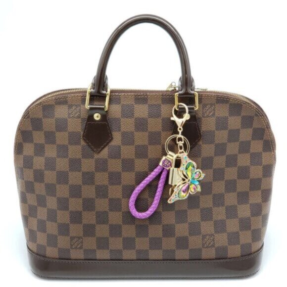 Authentic Louis Vuitton Lock & Key with unbranded Bagcharm, Keycharm, Keychain - Picture 6 of 6